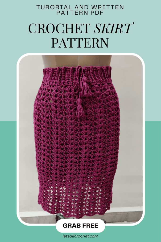 crochet skirt pattern